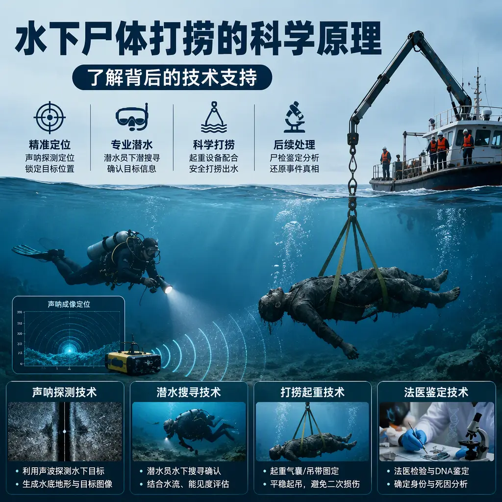 玉林水下尸体打捞的科学原理，了解背后的技术支持